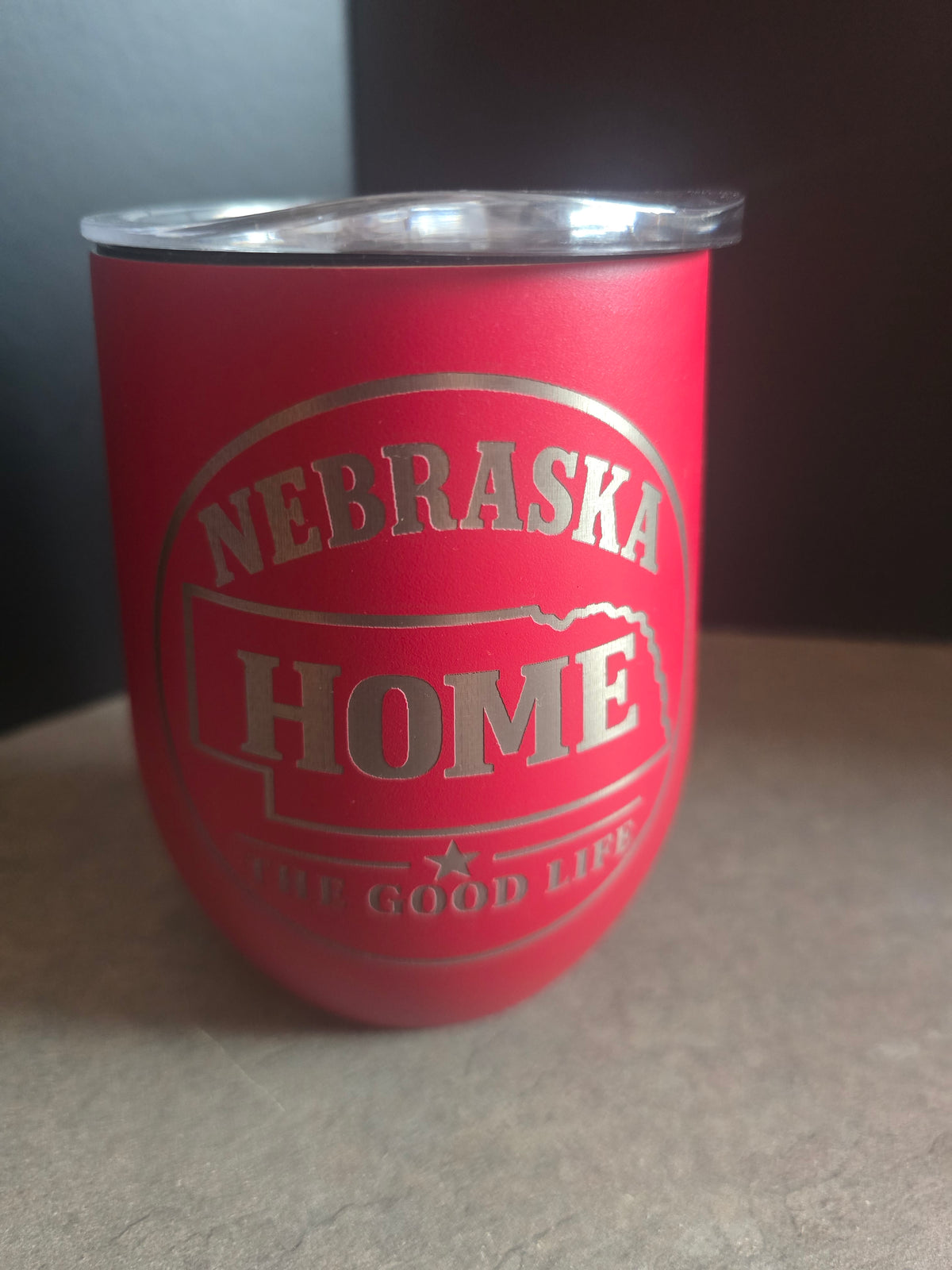 12 oz Engraved Wine Tumblers