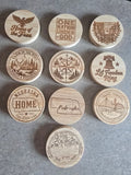Magnetic Bamboo Bottle Openers