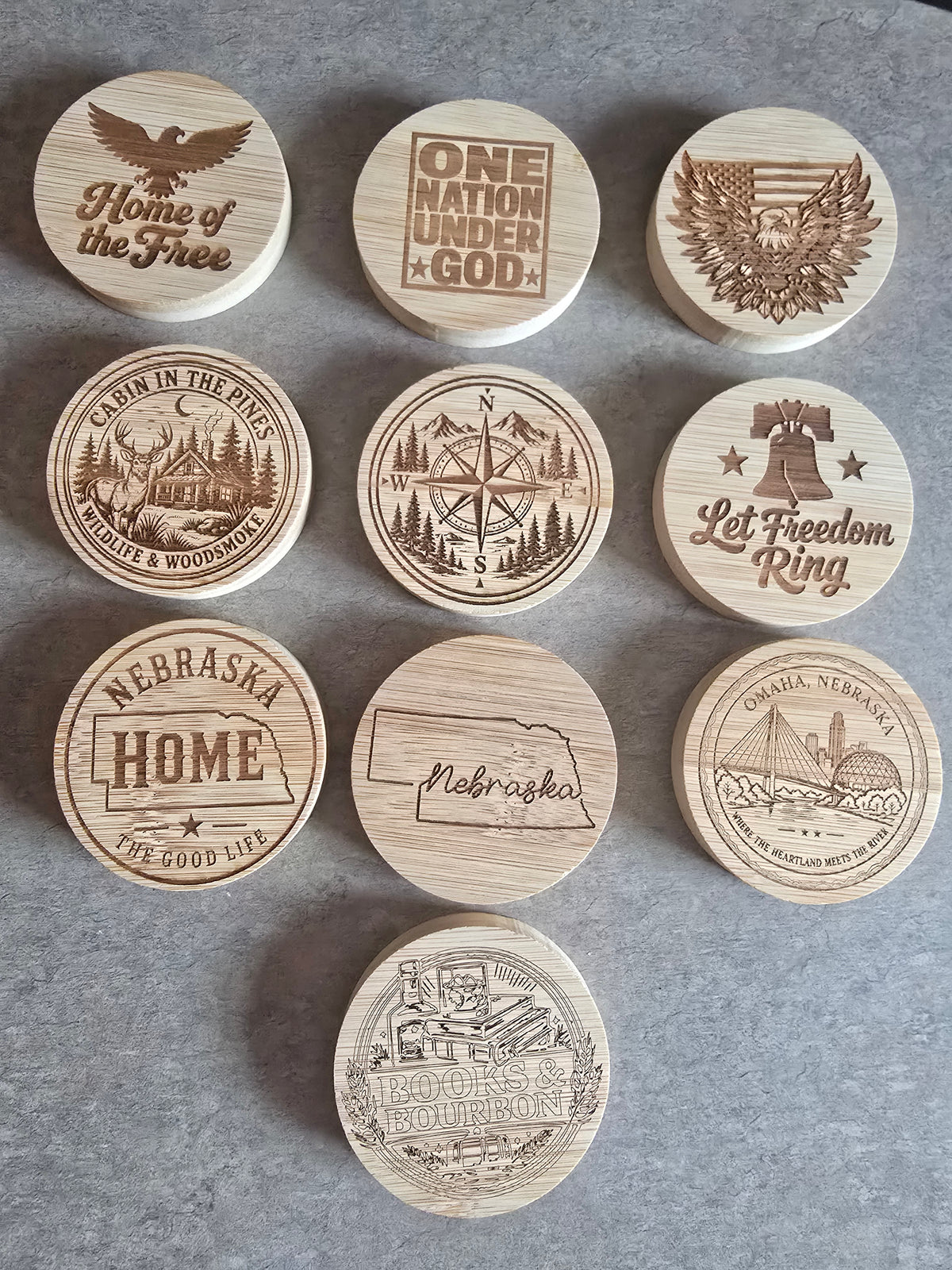 Magnetic Bamboo Bottle Openers
