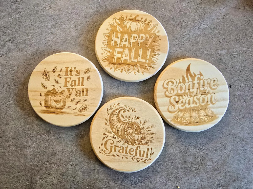 Pine Coaster Sets