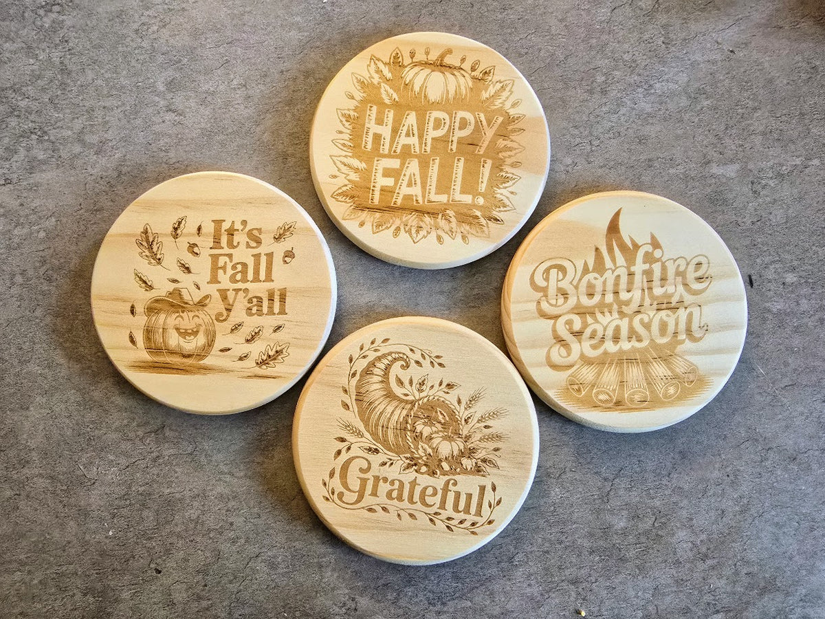 Pine Coaster Sets