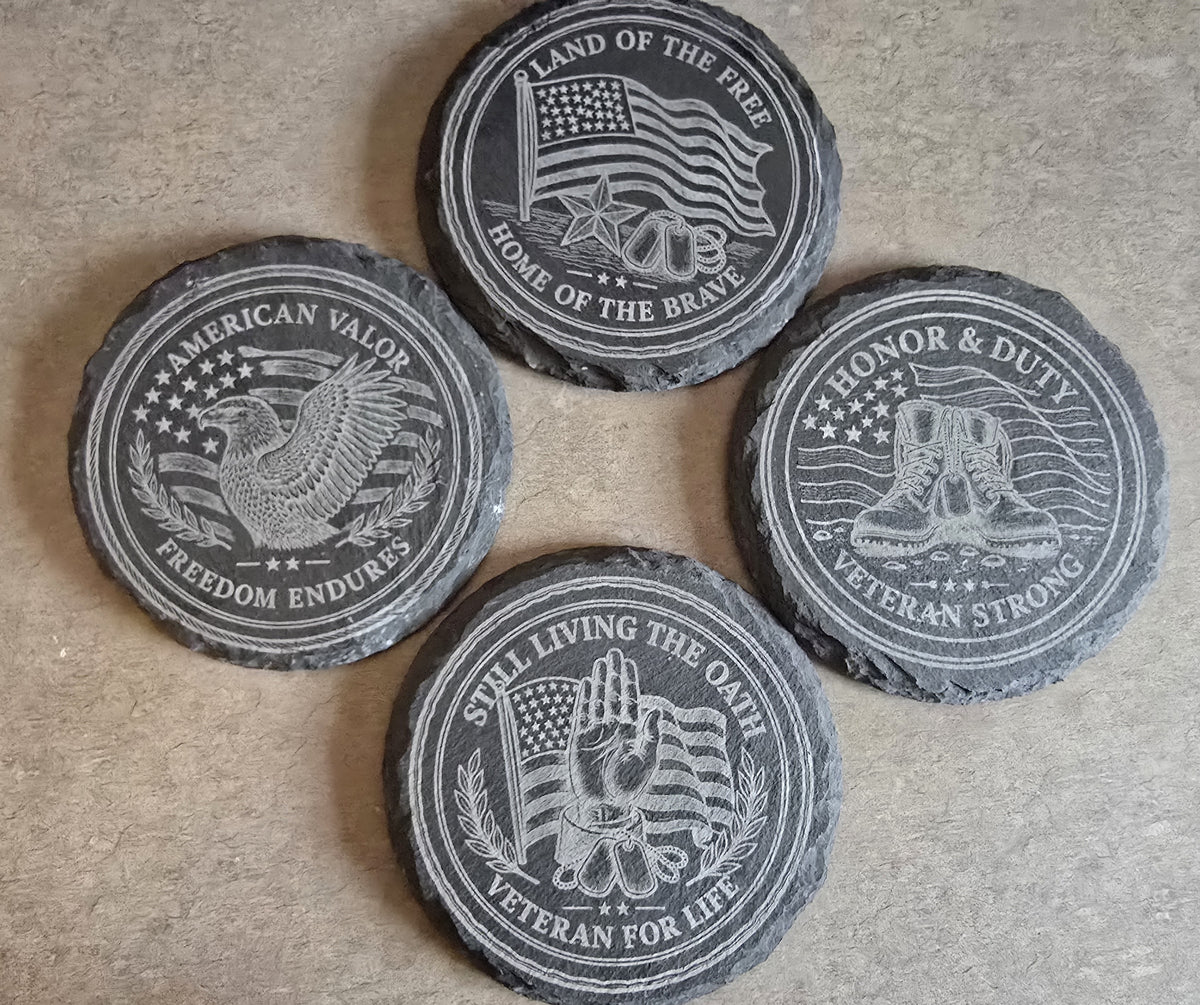 Slate Coaster Sets