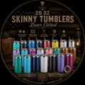 20 oz Engraved Skinny Tumblers