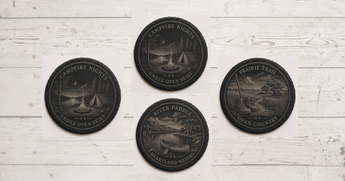 Slate Coaster Sets