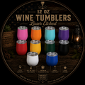 12 oz Engraved Wine Tumblers